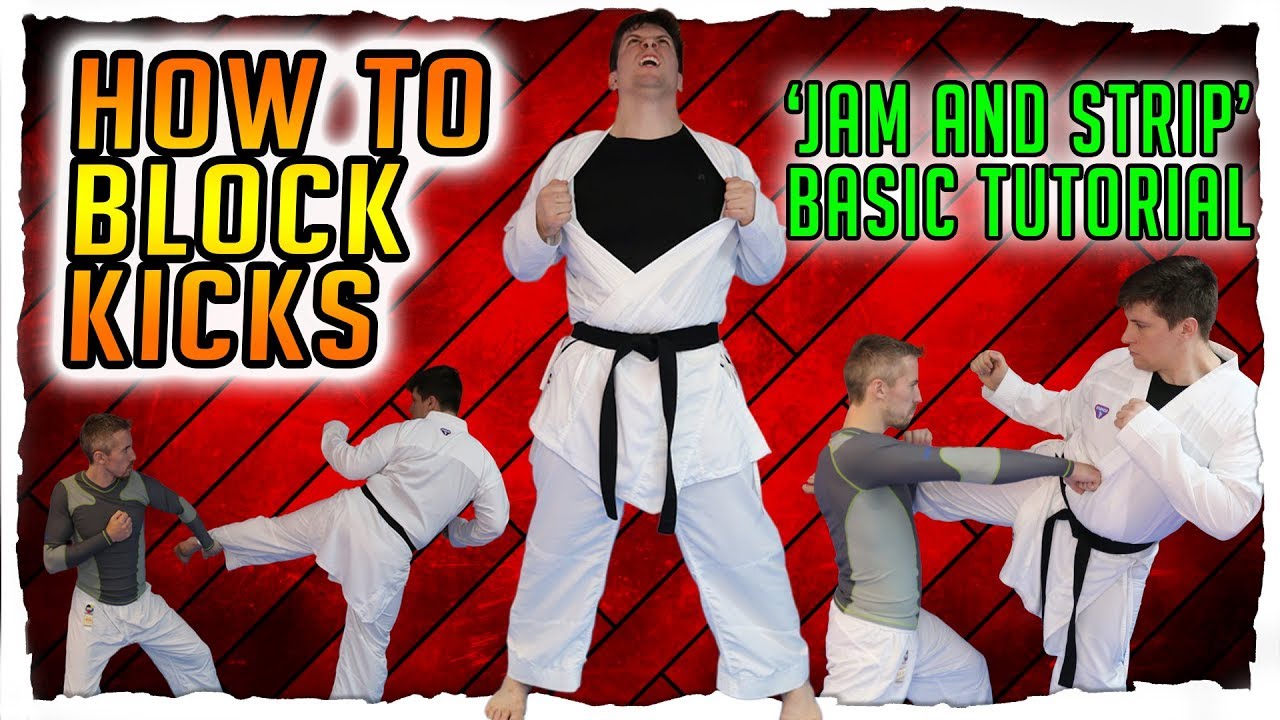 How to Block Kicks [Kumite Training Tips] - Jam Kicks & Strip Kicks