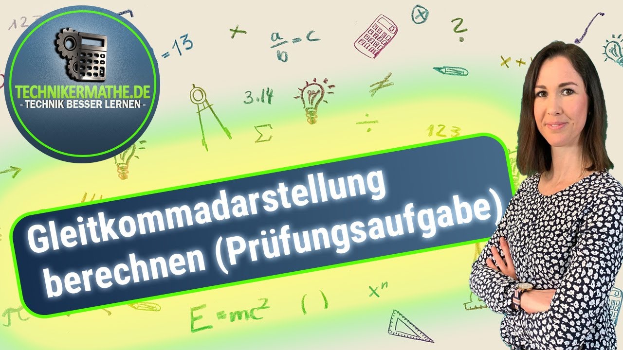 Gleitkommadarstellung | negativer Exponent 🟢 Mathe für Techniker, Meister, Azubis erklärt [2020]