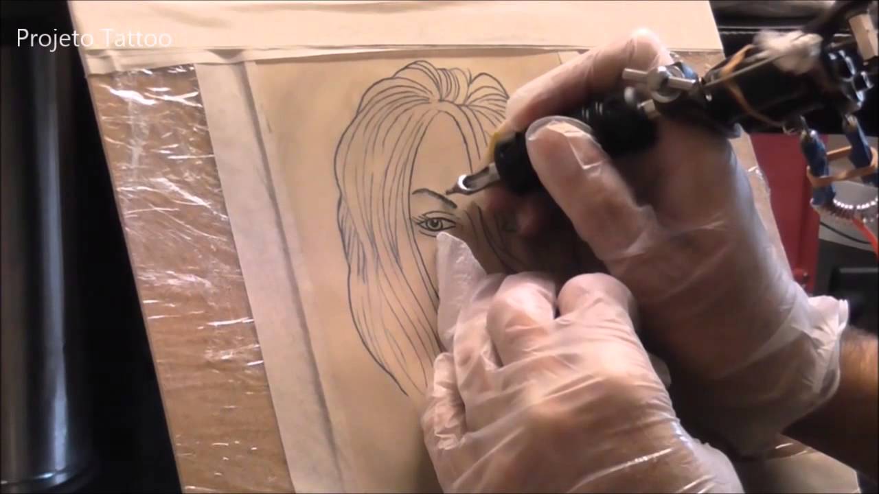 VÍDEO AULA COMO PRATICAR TATUAGEM NA PELE ARTIFICIAL