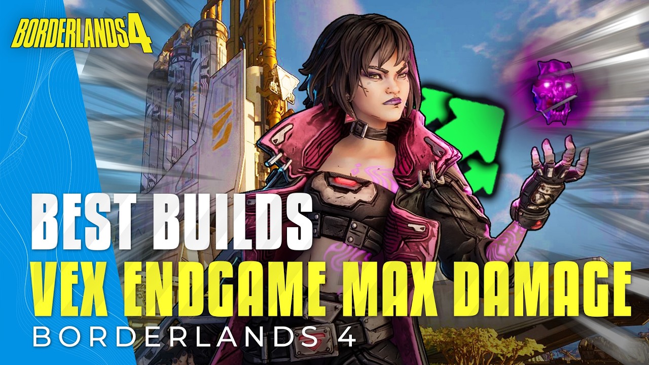 Borderlands 4 Best Builds - VEX Ultimate Crit & Max Damage UVHM Rank 5 Endgame Build