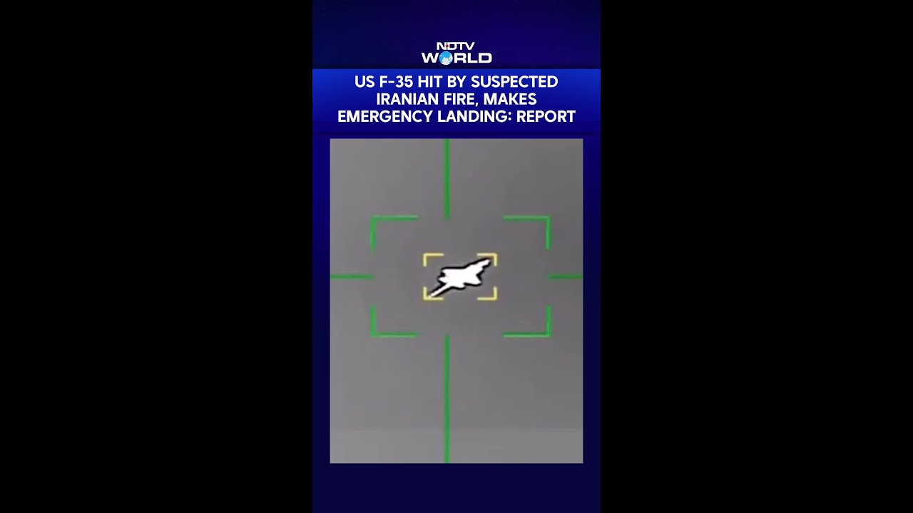 F 35  News | Video Shows Moment US F-35 Was Reportedly Hit By Suspected Iranian Fire
