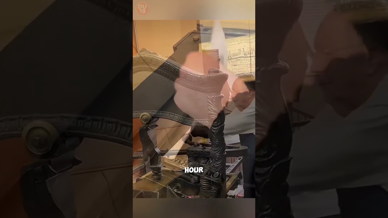 This 200-Year-Old Machine Still Works Like Magic!