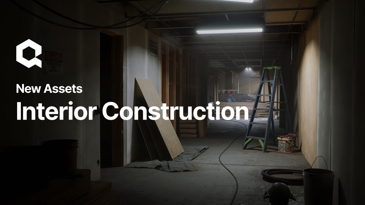 Interior Construction | Quixel Megascans | Now on 