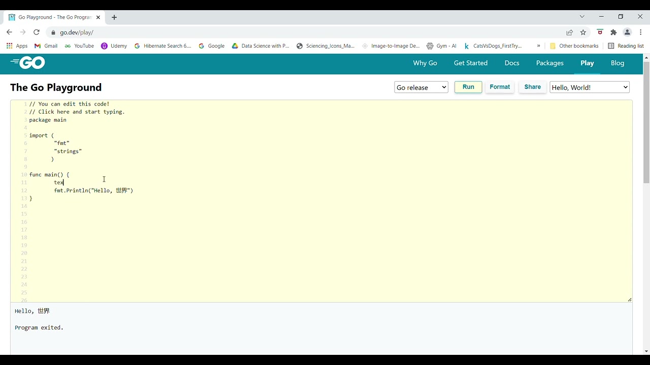 Go Playground  - The Go Programming Language -  Remove Whitespaces