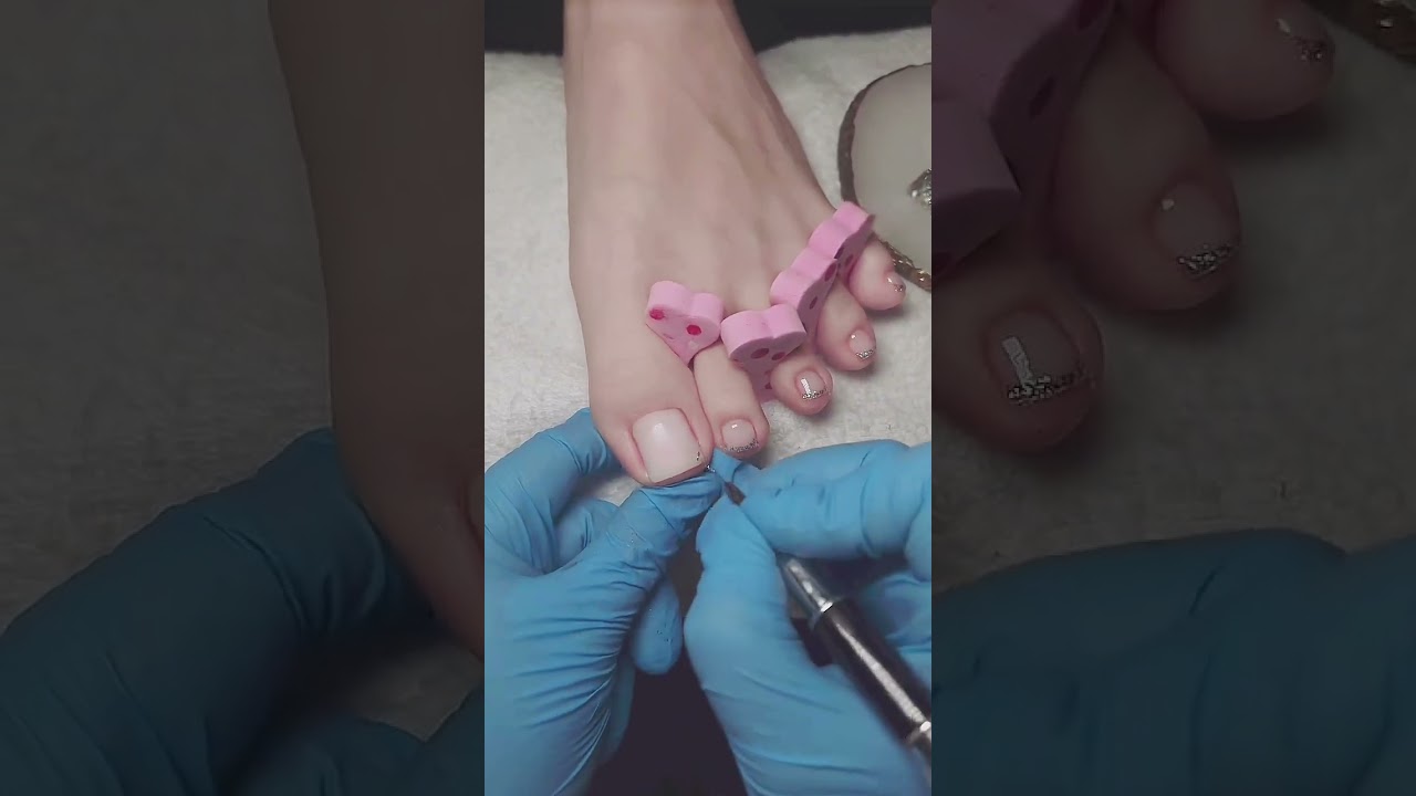 Jade Elegance: Embrace the Beauty of Fresh and Radiant Feet! 🦶✨  #chictoes #elevatedelegance  #foot