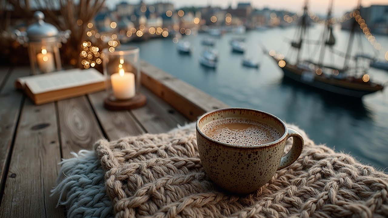 Расслабляющий кофейный джаз и мягкие фортепианные мелодии для учебы