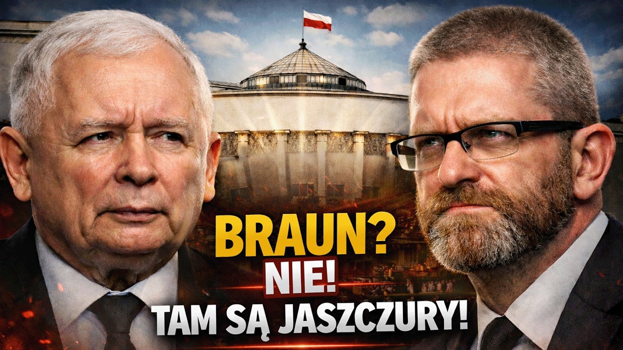 Kaczyński ostro o koalicji z Braunem: 