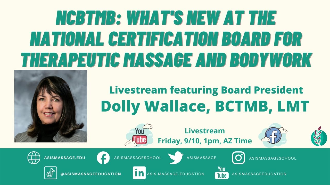 NCBTMB: What's New at the National Certification Board for Therapeutic Massage and Bodywork