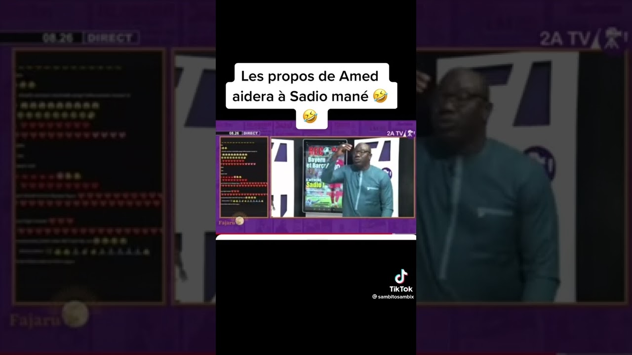 Les propos de Amed aidera &agrave; Sadio mane
