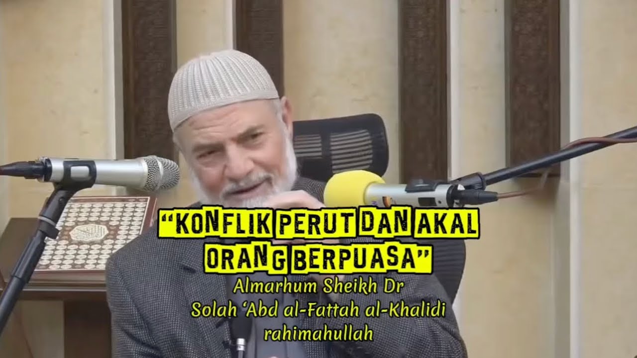 Konflik Perut dan Akal Orang Yang Berpuasa