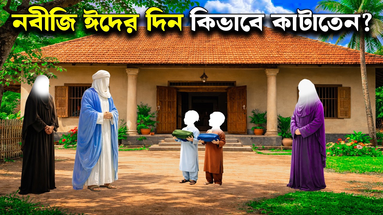 ঈদের দিনে নবীজি সাঃ কী করতেন | মোহাম্মদ সাঃ এর জীবনী | ইসলামিক কাহিনী | সাকিব ভয়েস টিভি