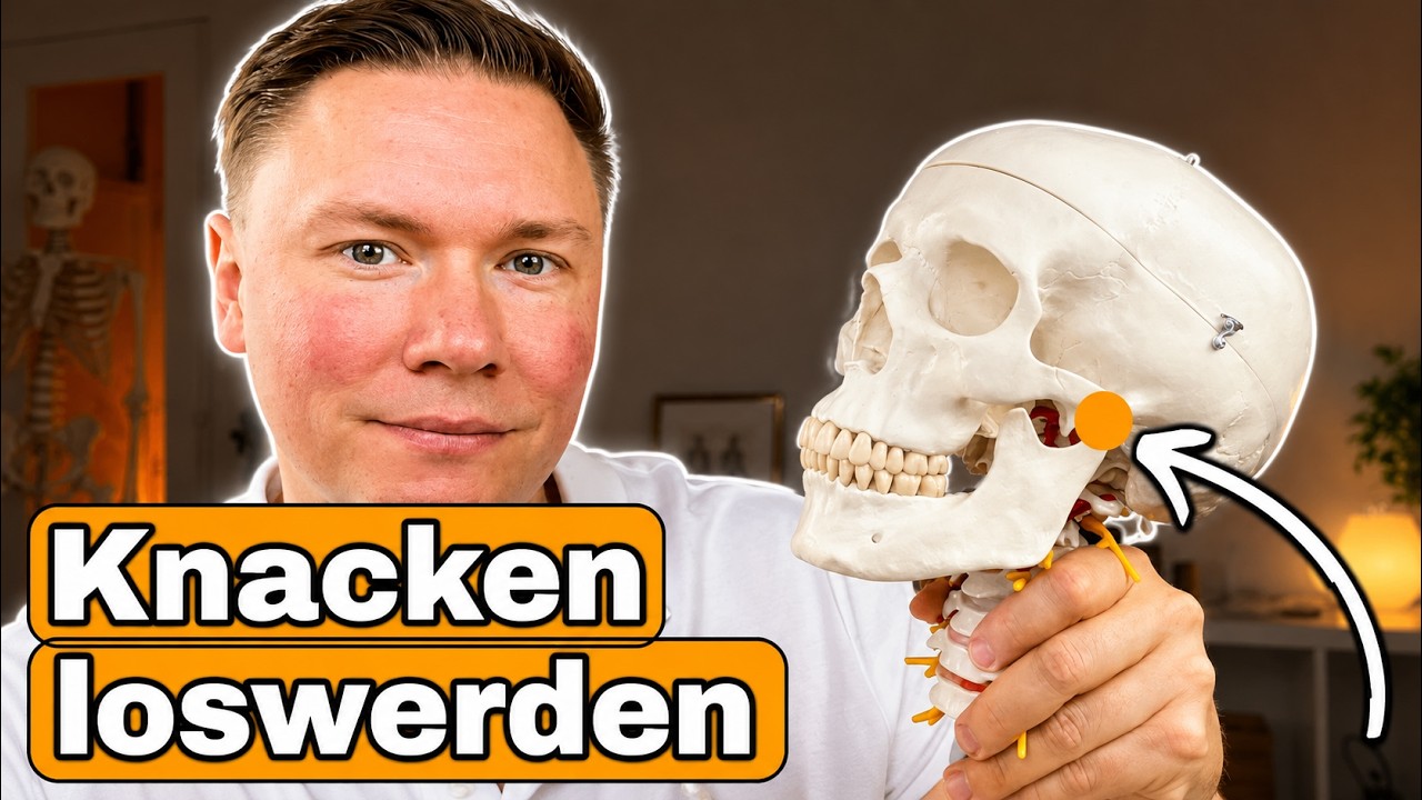 Kiefer Entspannungsübungen - Kieferknacken loswerden | CMD - Bruxismus - Tinnitus | Mein Physio