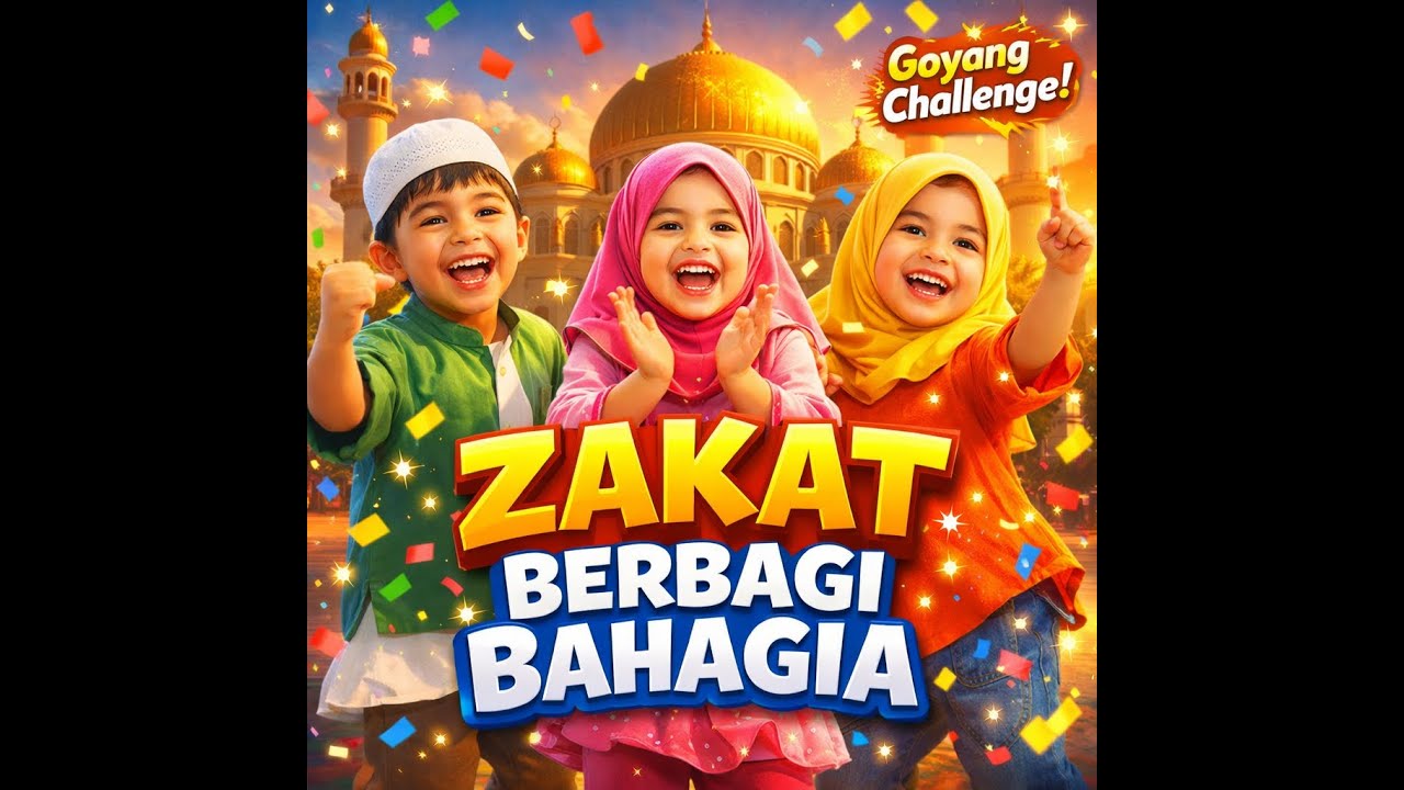 Zakat Berbagi Bahagia | Lagu Ramadhan Anak Ceria & Edukatif