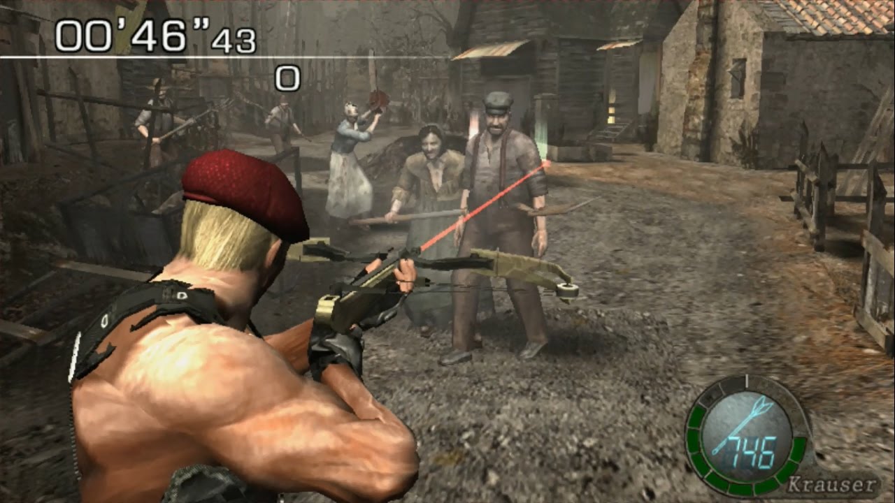 Resident Evil 4 Jack Krauser Boss Mod BowGun Mercenaries