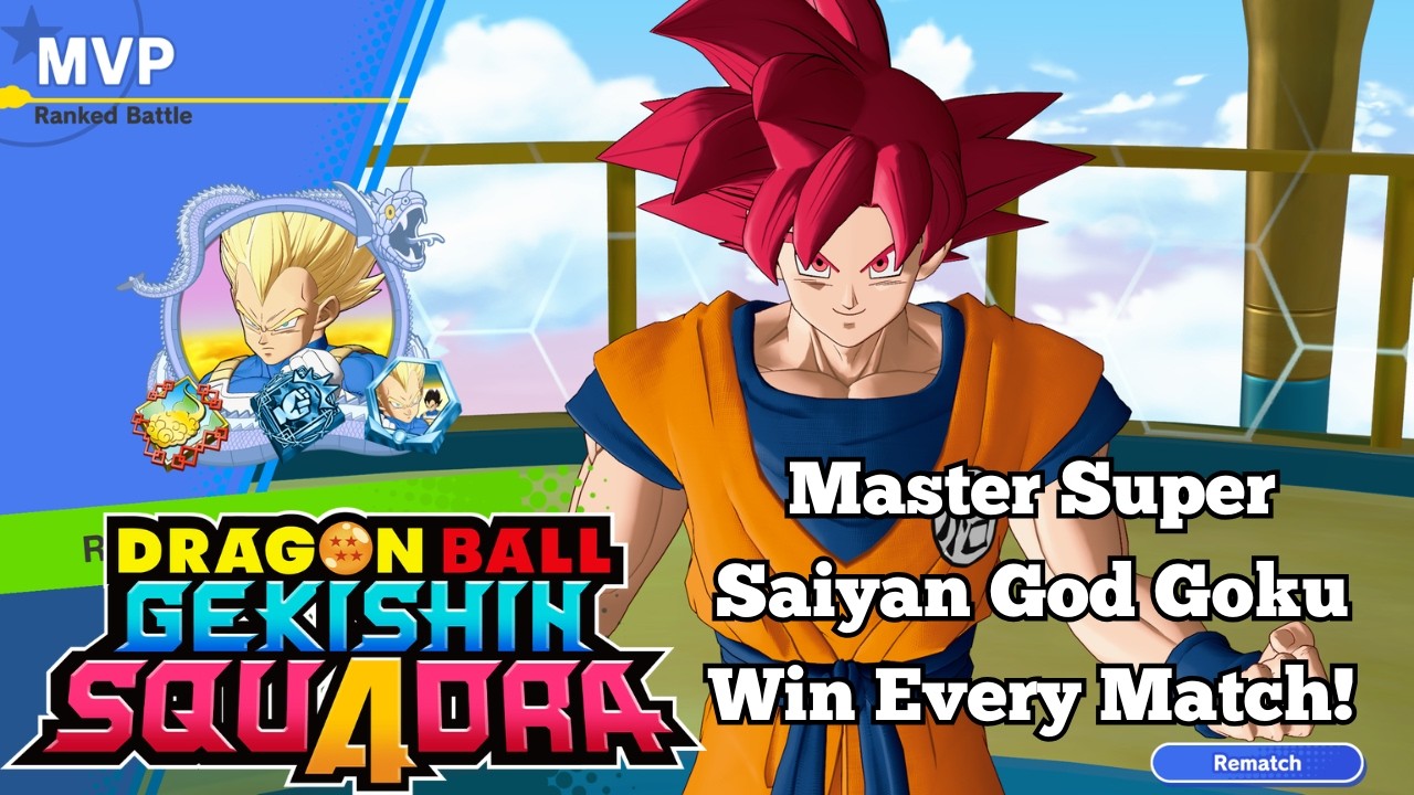 Руководство по созданию и стратегии для Супер Сайяна Бога Гоку! | DRAGON BALL GEKISHIN SQUADRA
