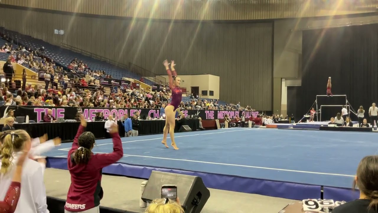 Sophie Hernandez Floor (9.875) Away @ Metroplex Challenge 2/8/26
