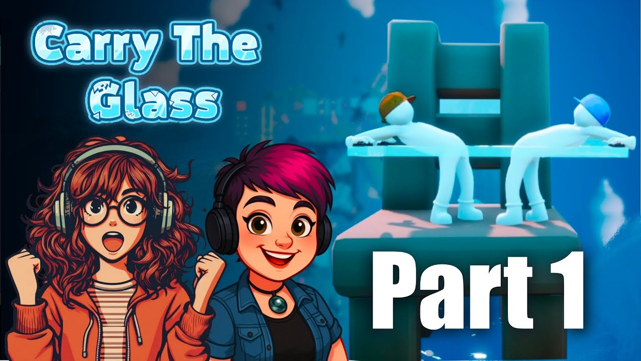 Carry the glass co op stream gameplay fails and rage part 1