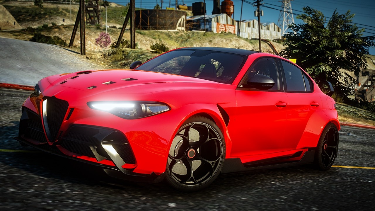 1000HP Alfa Romeo vs The Cops in GTA 5 RP