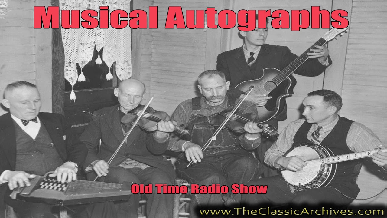 Musical Autographs 450916   First Song   Stars In Your Eyes, Old Time Radio