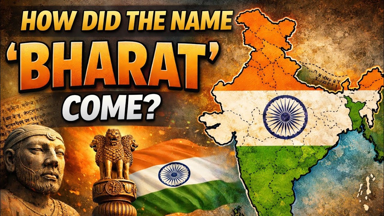 How did the name Bharat come?