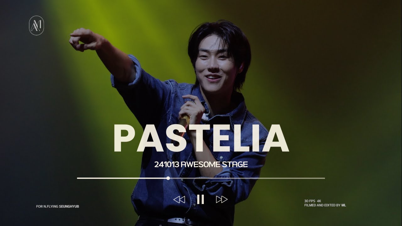 241013 엔플라잉 이승협 ‘Pastelia 파스텔리아’ 미공개곡 4K 직캠 @어썸스테이지 N.FLYING SEUNGHYUB