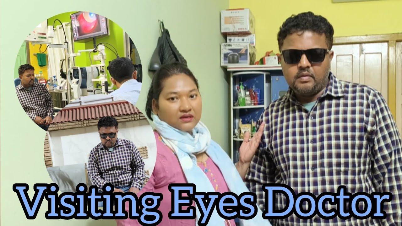 Taking my Husband to Eyes doctor ||@hembrom@usha|| 