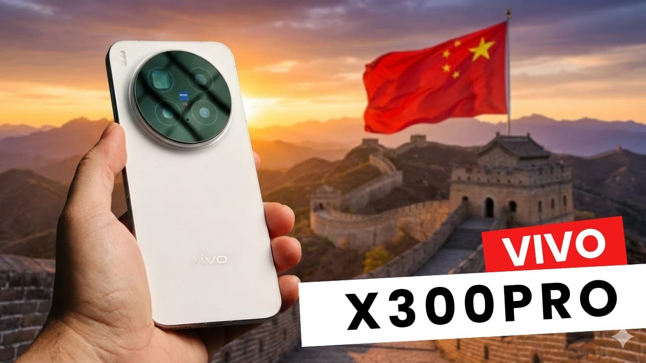 Mais um monstro chinês! VIVO X300 PRO É INCRIVEL!