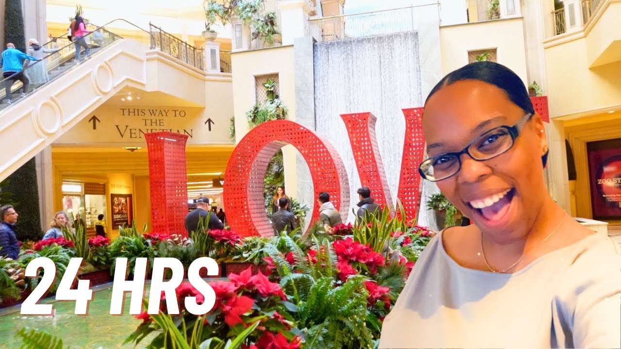 TRAVEL VLOG | 24 HRS IN VEGAS | SOLO FEMALE TRAVEL
