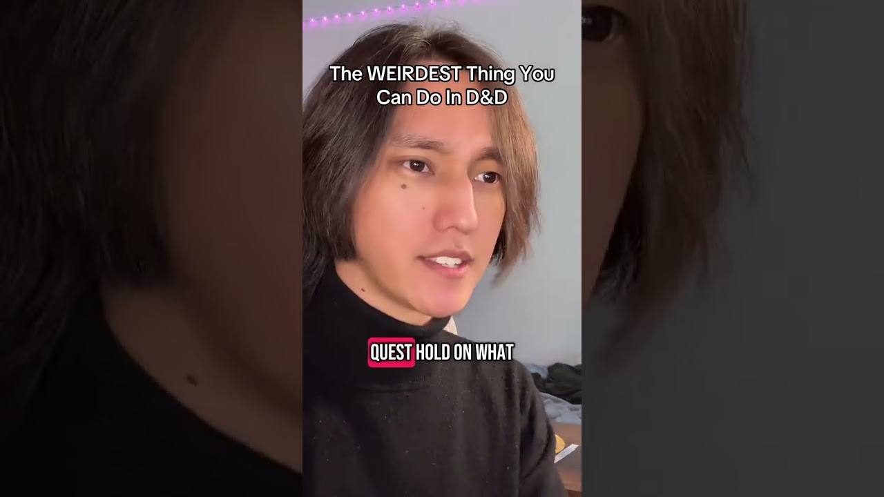 The WEIRDEST Thing You Can Do In D&D!