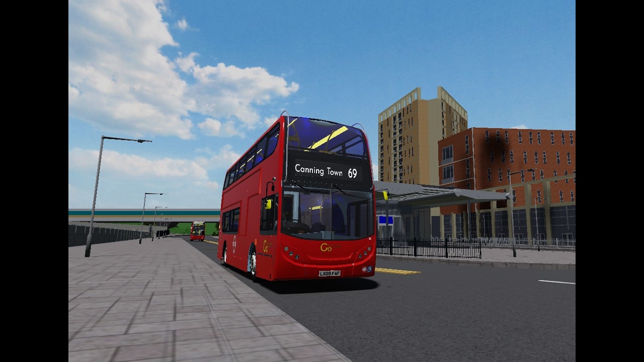FJ. East london bus simulator | route 69 | E400 GAL | Walthamstow central - canning town | 5th shift