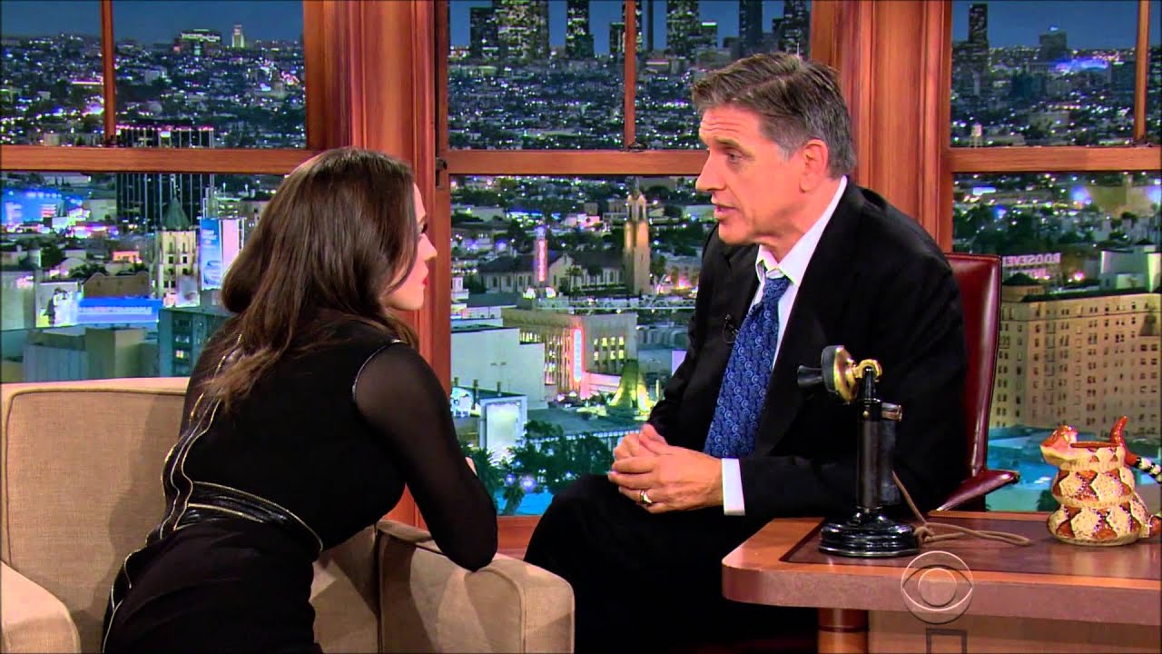 Kat Dennings   Craig Ferguson 11 28 2014