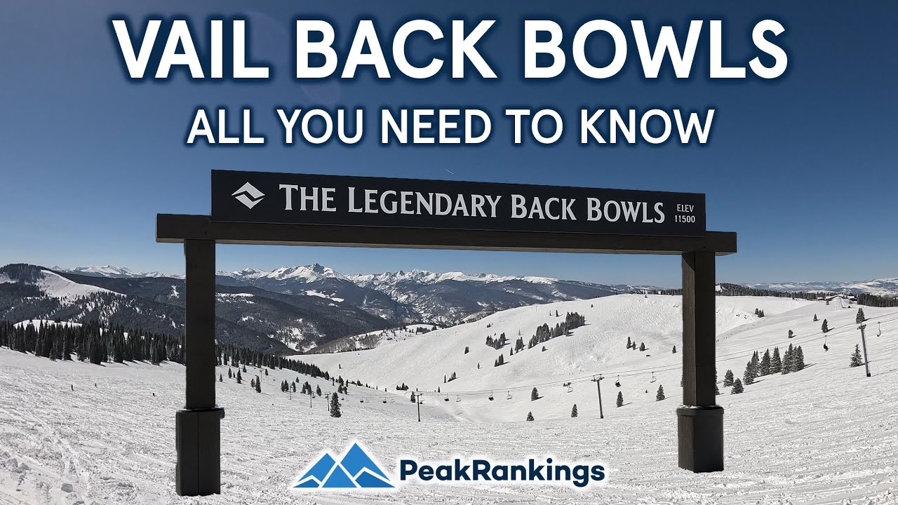 Самая знаковая зона Колорадо: Vail Back Bowls