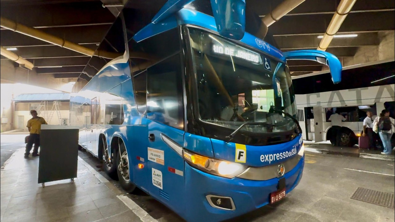 De São Paulo ao Rio no ônibus DD da Expresso do Sul (Trechos)