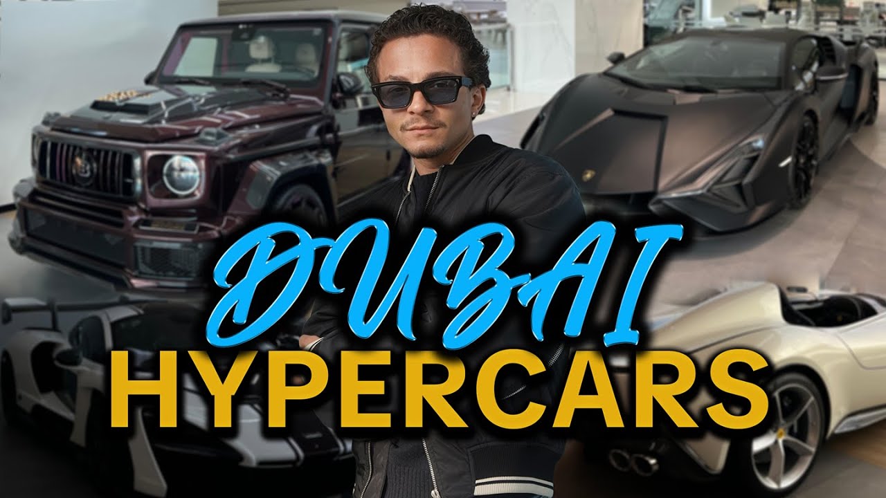 🚀💎 50.000.000 € HYPERCAR-Paradies in Dubai! Bugatti, Senna, Brabus!