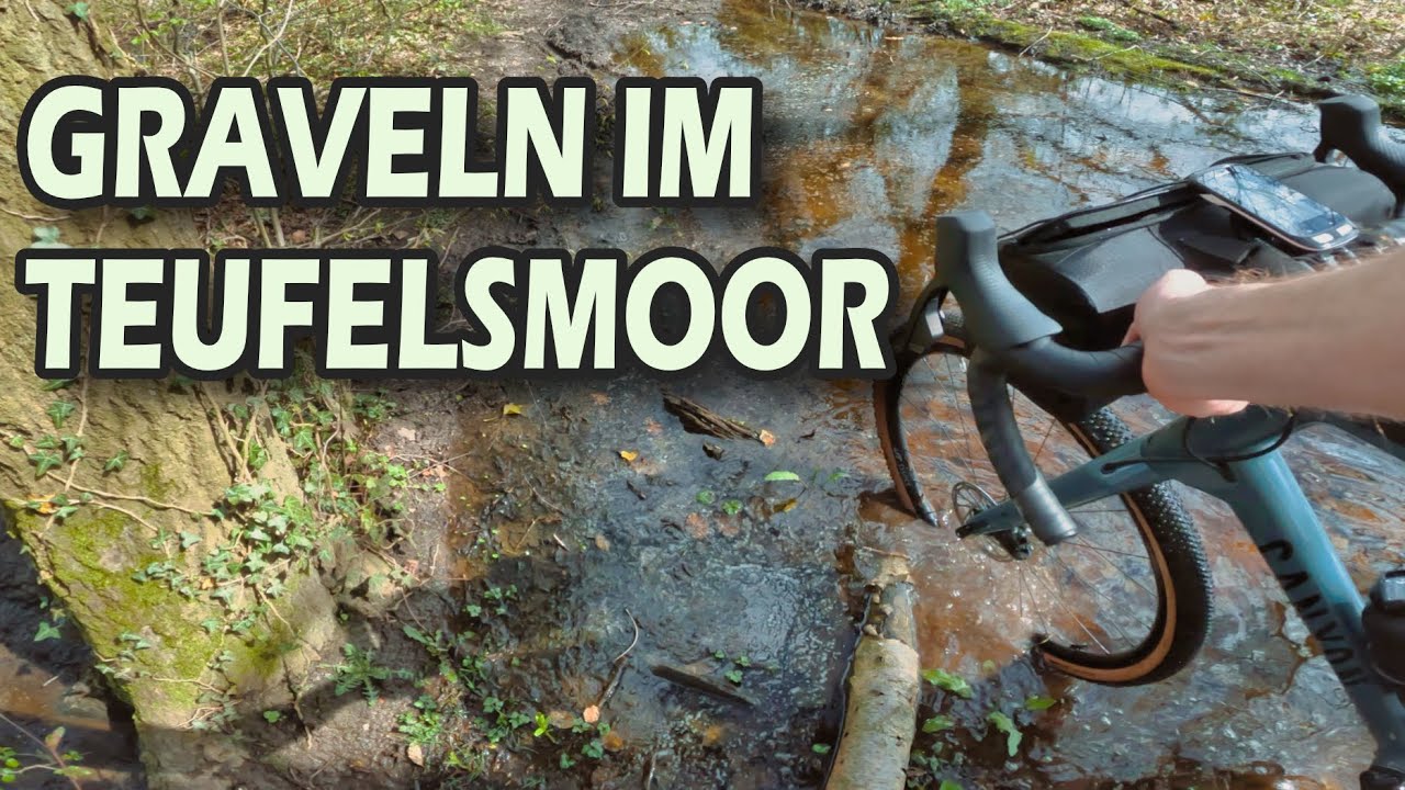 Gravelbike Schlammschlacht in Bremen Nord