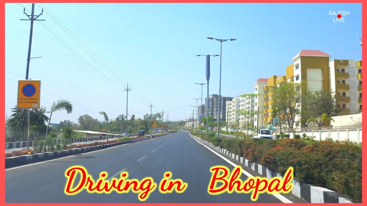 Bhopal: Driving from PHQ to Sakshi Dhaba Ratibad Road #enjoyindia