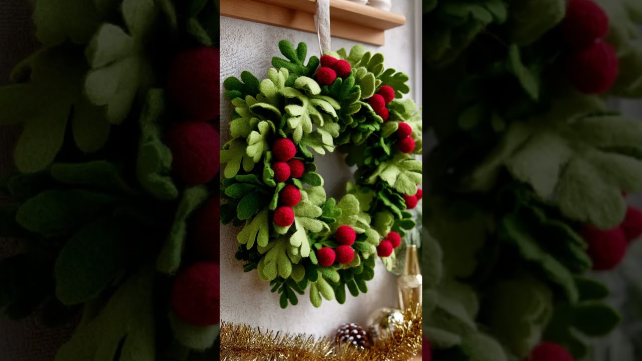 25 Whimsical Felt Christmas Decorations To Try In 2025