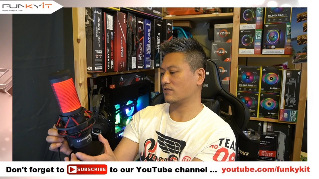 The Funky Kit Show - Live Ep.81 - HyperX Quadcast and ASRock RX 56000 XT Unboxing
