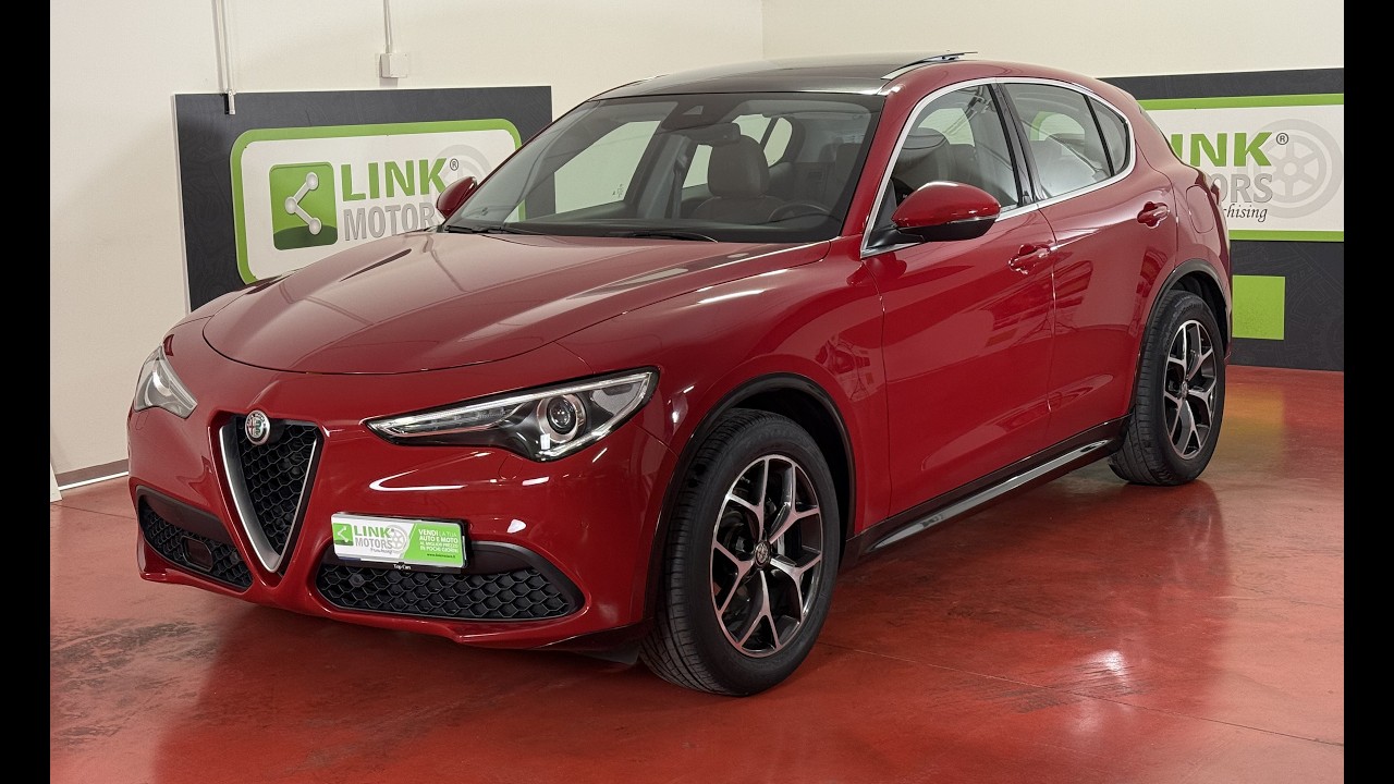 ALFA ROMEO Stelvio TI 2.2 JTDM 160 CV AT8 RWD LUSSO - TETTO - PELLE - 05/2020 - 64000 KM
