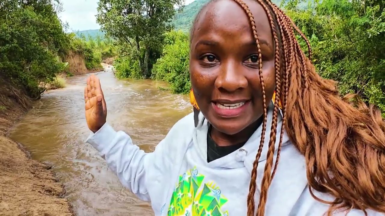 24Hrs Solo Camping 🏕️  By The Mountain Views 🌄/ Stranded by a Flooded River!