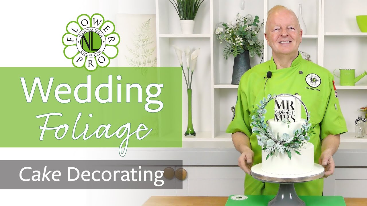 Wedding Foliage Cake Decorating With Chef Nicholas Lodge & Flower Pro