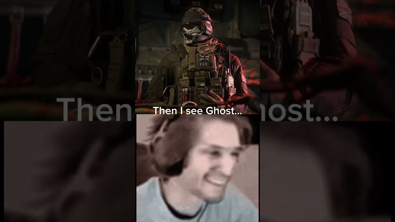 The MWIII Ghost skin #cod #ghost #mw3 #MWIII #xqc #uncanny #simonriley