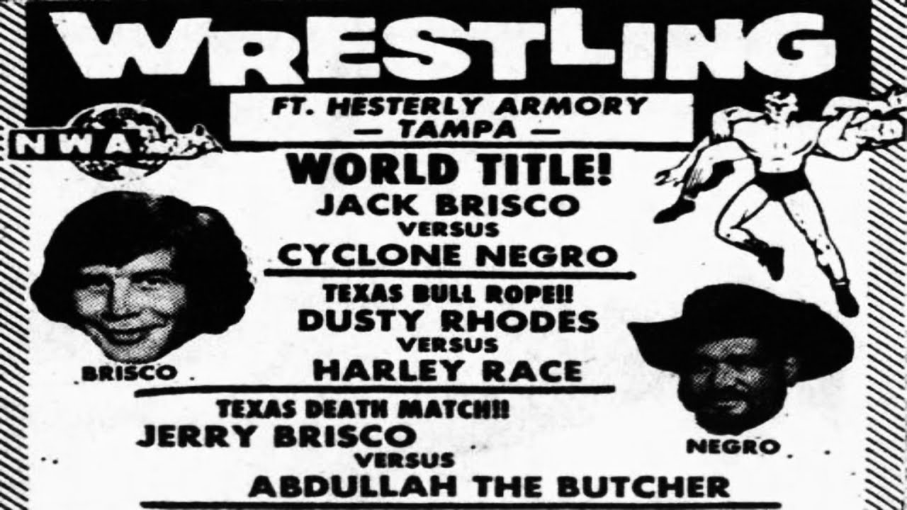 Texas Death Match: Jerry Brisco vs Abdullah The Butcher (August 12th, 1975)
