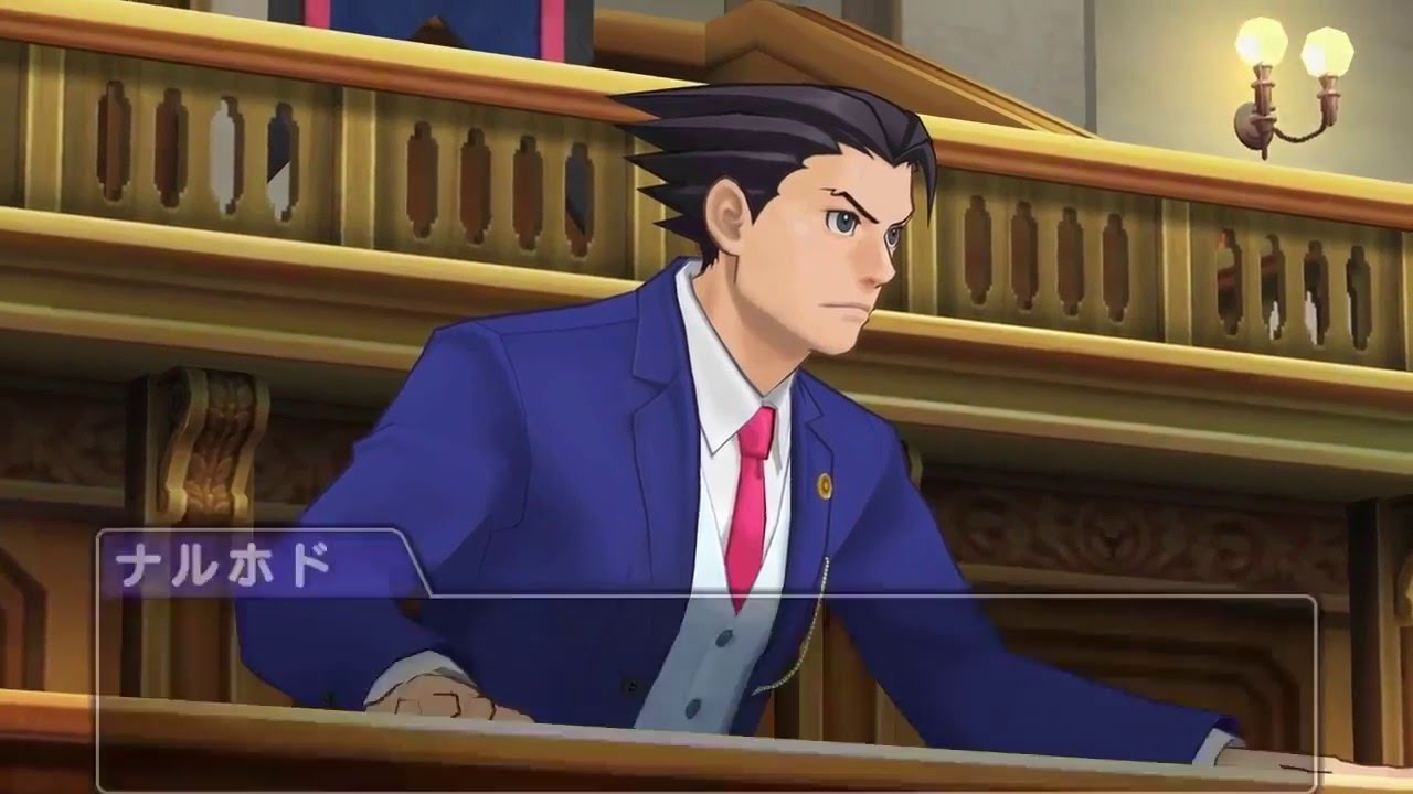 [ENG/ESP subs] Ace Attorney 6 - Spirit of Justice DLC Special Court - Turnabout Across Time