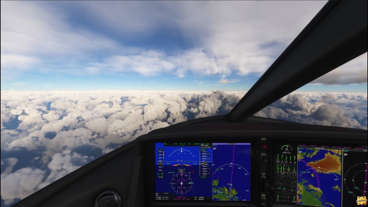 8 Hours of ASMR for Relaxation & Sleep | Continuous Cirrus Vision Jet Engine Sound | For Deep Focus
