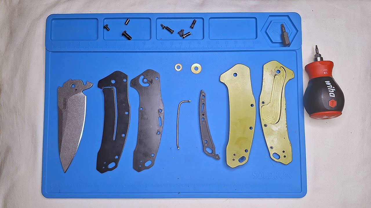 Kershaw Link disassembly - розбирання/збирання, конструктив та нюанси
