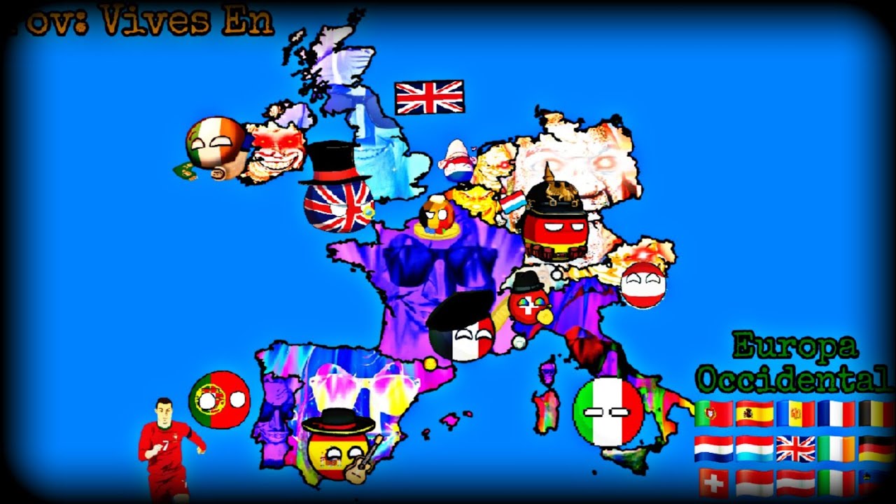 Vives En Europa Occidental 🇵🇹🇪🇸🇦🇩🇫🇷🇧🇪🇱🇺🇳🇱🇬🇧🇮🇪🇩🇪🇦🇹🇱🇮🇨🇭🇮🇹🇸🇲🇻🇦 | Mr Increíble Afortunado