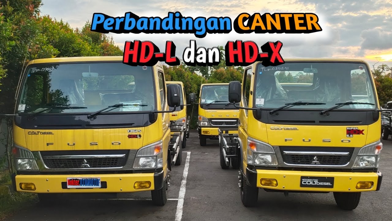 Perbedaan Canter HDX dan HDL,Jangan Salah Pilih