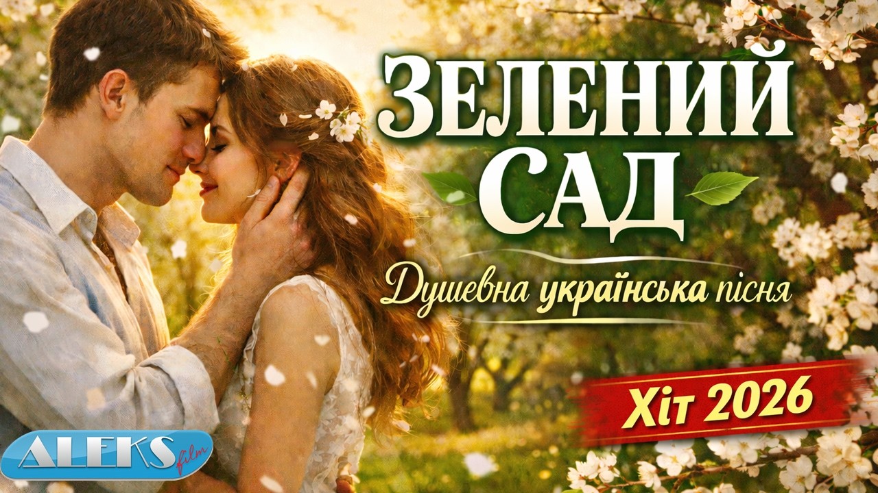 ЗЕЛЕНИЙ САД — Душевна українська пісня про кохання | Прем’єра 2026