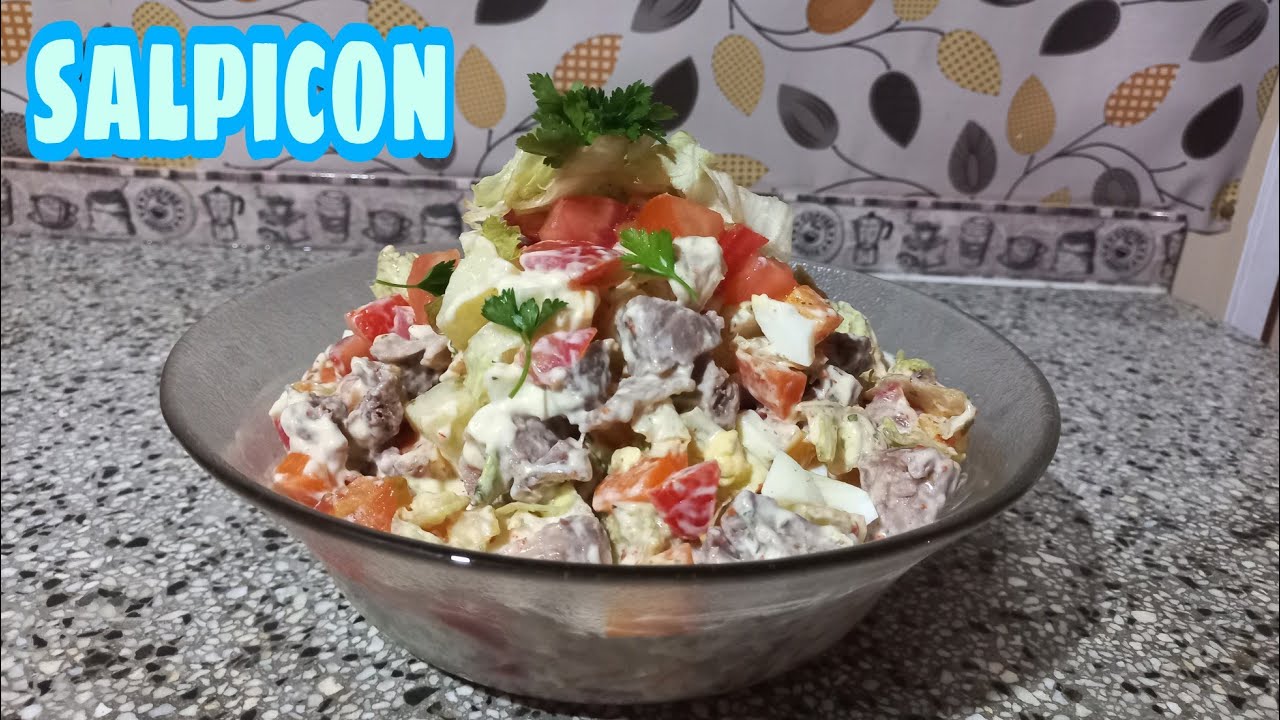 Cómo Hacer Un Buen SALPICÓN de Carne De La Manera Más Fácil- Receta de la Abuela